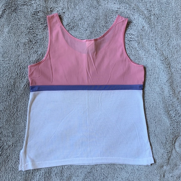 Adidas Retro Pink, Purple and White Tank - Picture 4 of 8